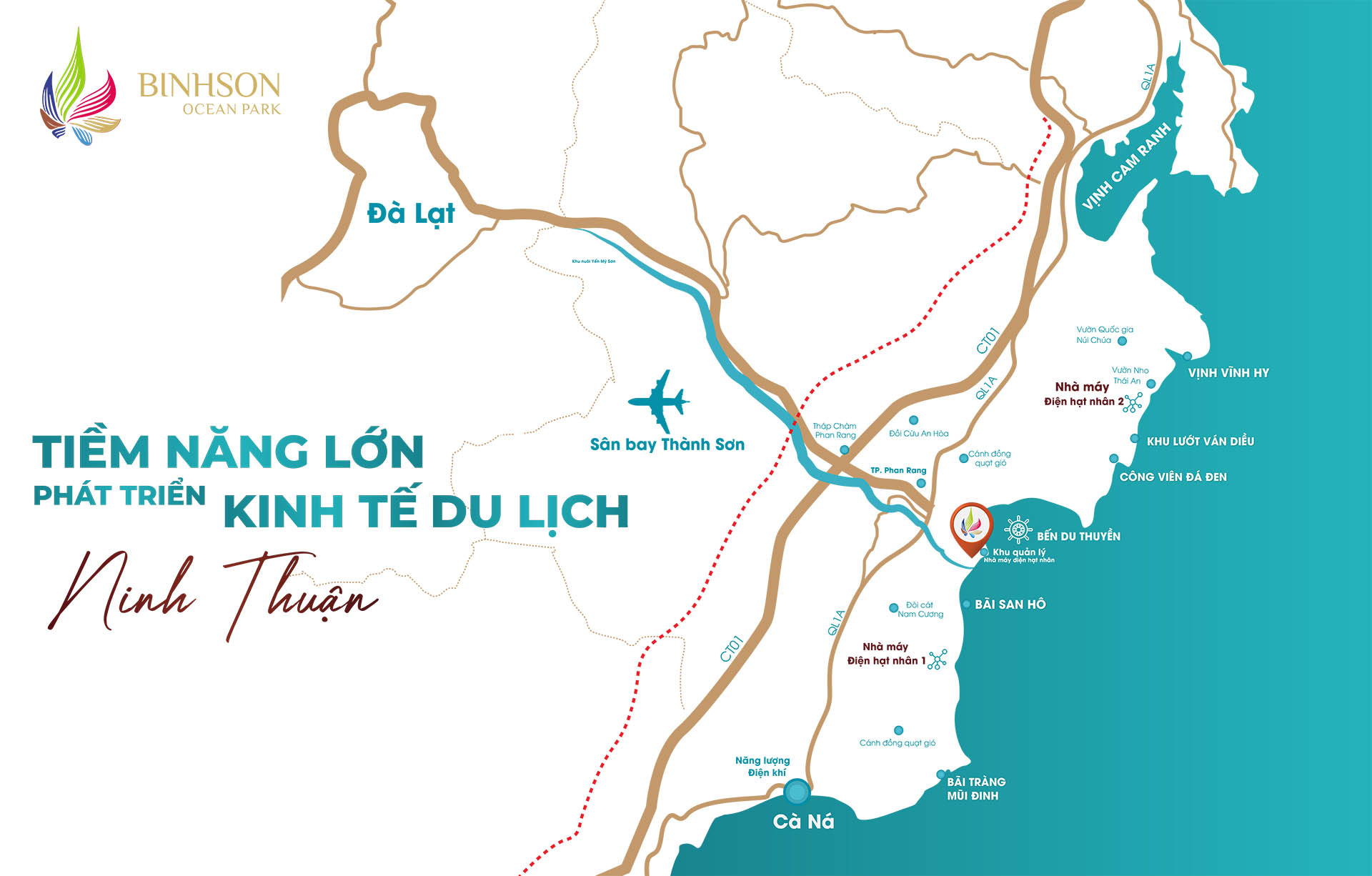 vị trí Bình Sơn Ocean Park